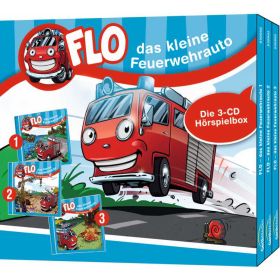 Flo - das kleine Feuerwehrauto - Die 3-CD Hörspielbox 1